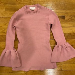 Rachel Parcell x Nordstrom pink bell sleeve top. XXS. Worn twice.